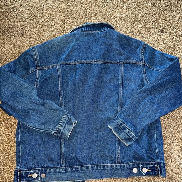 Bill Bass Medium Vintage Jean Jacket. Button down, long sleeves adjustable waist - Picture 11 of 12